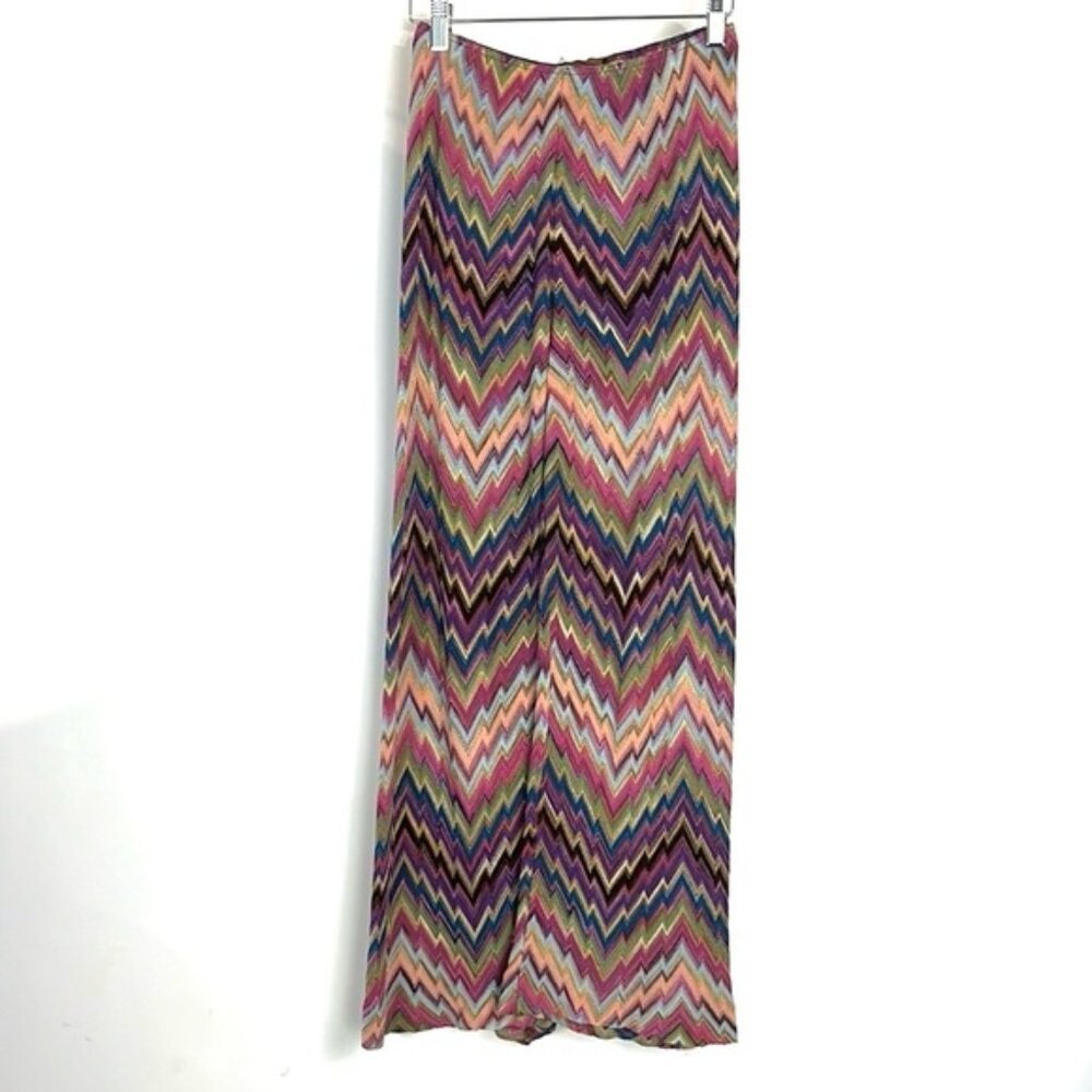 Missoni Pink Knit Chevron Pants